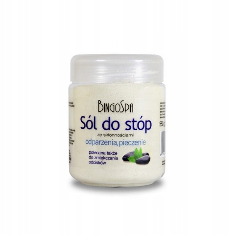BINGOSPA Sól do stóp - odparzenia, pieczenie