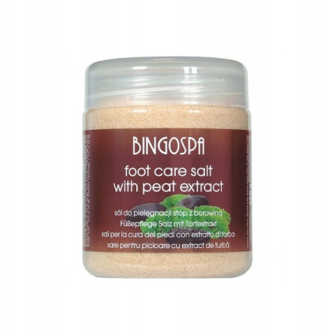 BINGOSPA Sól do stóp z borowiną 550 g