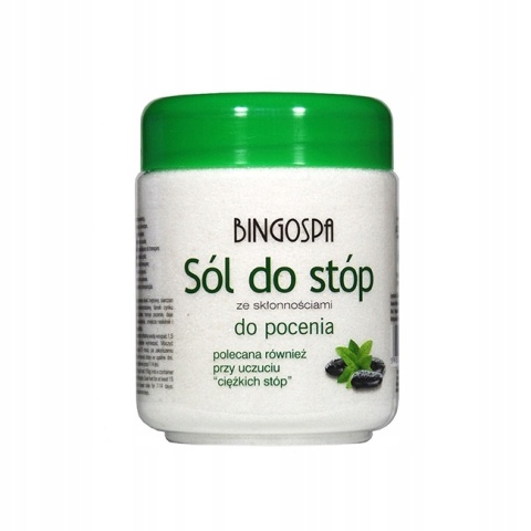 BINGOSPA Sól do stóp ze skłonnościami do pocenia