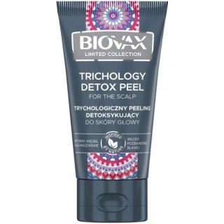 BIOVAX Peeling trychologiczny węgiel + Acai