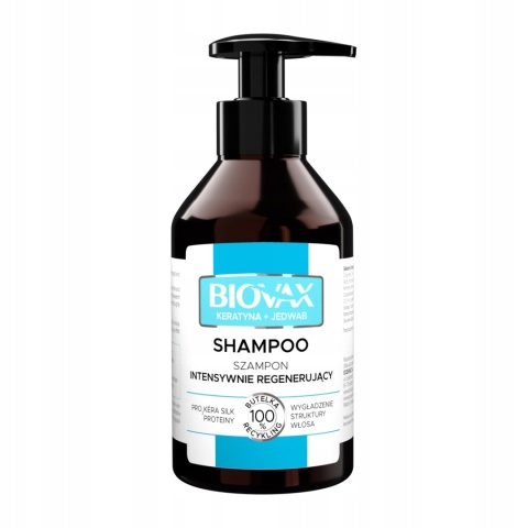 BIOVAX Szampon Keratyna + Jedwab 200 ml