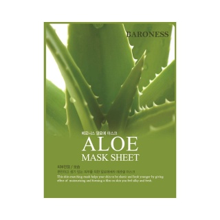 Baroness Maska w płachcie z ekstraktem z aloesu 21 g