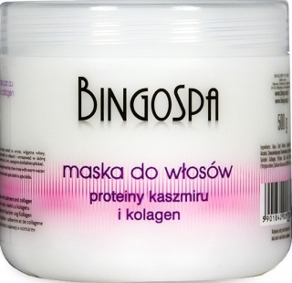 Bingospa Maska do włosów Kaszmir Proteiny 500 G