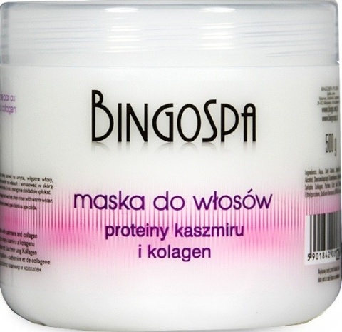 Bingospa Maska do włosów Kaszmir Proteiny 500 G