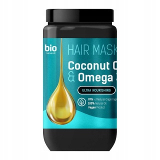Bio Naturell Maska do włosów kokos i omega 3 - krótka data