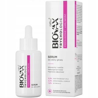 Biovax Trychologic przesuszenie i łamliwość serum