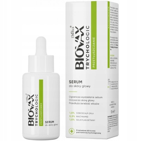 Biovax Trychologic przetłuszczanie serum
