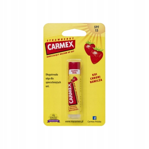 CARMEX Balsam ochronny do ust truskawkowy 4.25 g