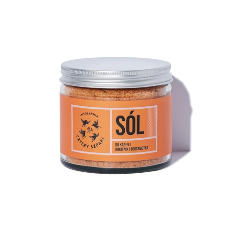 Cztery Szpaki Sól do kąpieli Rokitnik i Bergamotka 320 g
