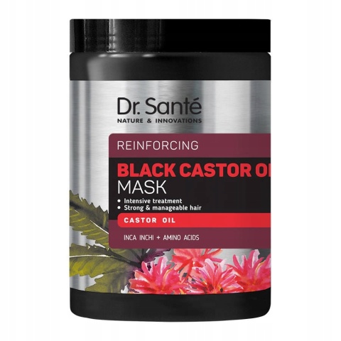 Dr. Sante Maska do włosów Black Castor Oil Wzmoc.
