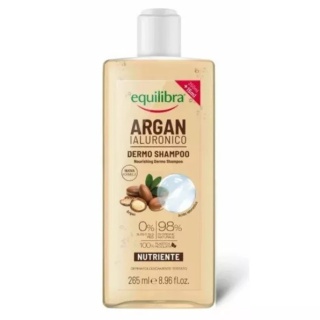 EQUILIBRA Szampon odżywczy argan i kwas hialuronowy 250 ml