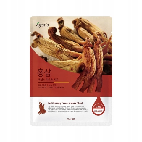 ESFOLIO Przeciwzmarszczkowa maska ŻEŃ-SZEŃ 23 ml