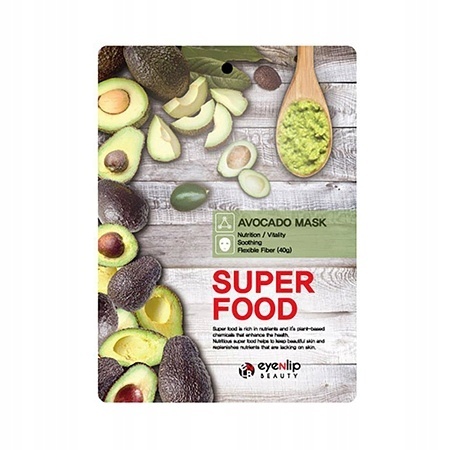EYENLIP Łagodząca maska w płachcie z ekstraktem z awokado