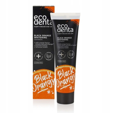 Ecodenta Czarna wybielająca pasta do zębów