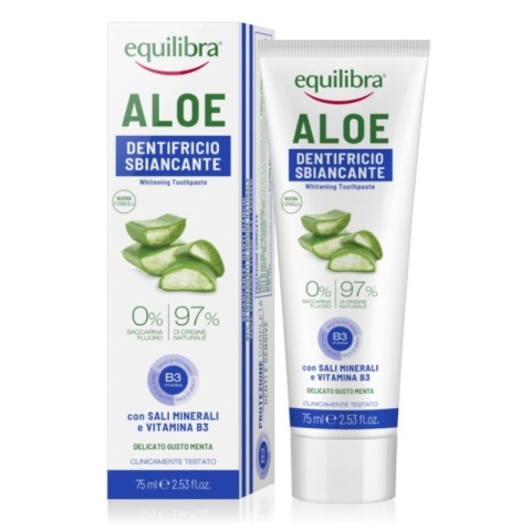 Equilibra Wybielająca pasta - żel do zębów 75 ml