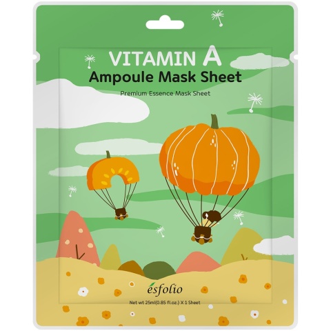 Esfolio maska w płachcie z witaminą A 25 ml