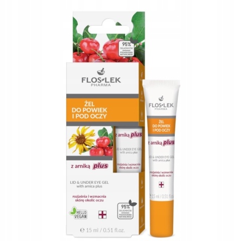 Floslek Żel do powiek i pod oczy z arniką PLUS