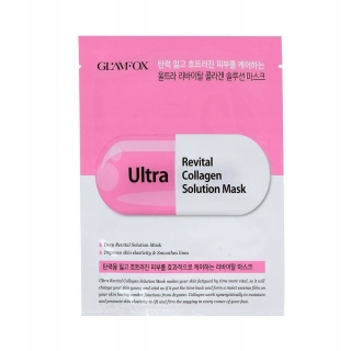 GLAMFOX Rewitalizująca kolagenowa maska w płachcie do twarzy 25 ml
