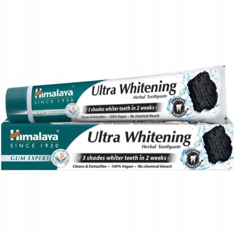 HIMALAYA Ziołowa ultra wybielająca pasta do zębów