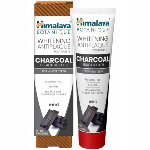 HIMALAYA pasta do zębów aktywny węgiel+czarnuszka