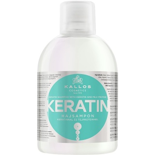KALLOS Keratin regenerujący szampon z keratyną 1000 ml