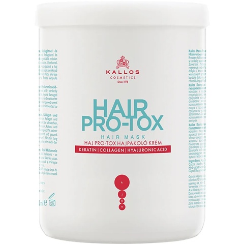 KALLOS maska do włosów PRO-TOKS 1000 ml