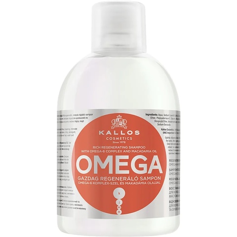 KALLOS szampon OMEGA REPAIR 1000 ml
