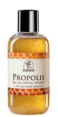 KORANA Żel do mycia twarzy z 20% ekstraktem propolisu 200 ml