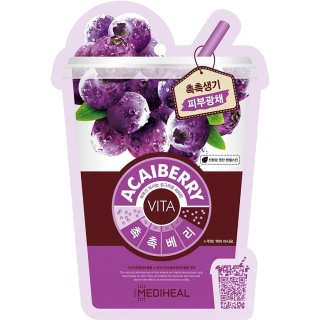 MEDIHEAL 5717 Maska w płachcie rewitalizująca Acaiberry 20 ml