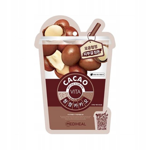 MEDIHEAL 5748 Maska w płachcie Cacao oczyszczająca 20 ml