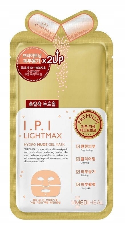 MEDIHEAL Nude Gel Maska w płachcie hydrożelowa wybielająco-odmładzająca