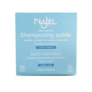 NAJEL Szampon w kostce do włosów normalnych 75 g