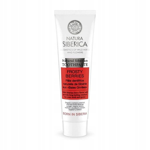 Natura Siberica długotrwale odśw. pasta do zębów