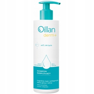 OILLAN Derm+ Szampon nawilżający 180 ml