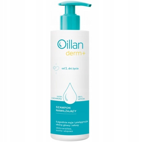 OILLAN Derm+ Szampon nawilżający 180 ml