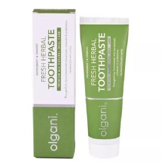 OLGANI Pasta do zębów FRESH HERBAL przeciw płytce nazębnej 75 ml