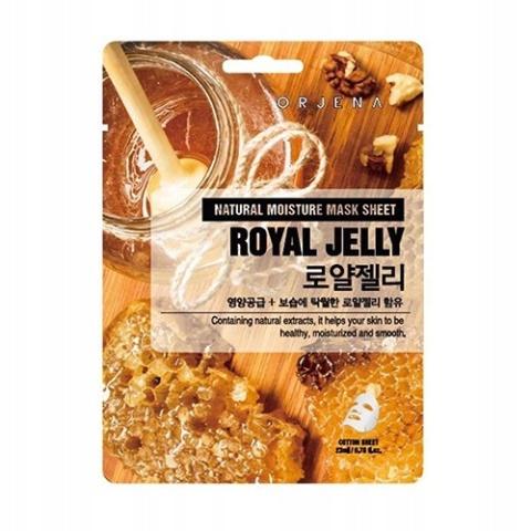 ORJENA Odżywcza maska w płachcie z mleczkiem pszczelim 23 ml