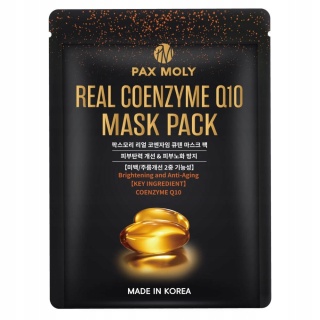 Pax Moly Maska w płachcie rewitalizująca z koenzymem Q10 25 ml