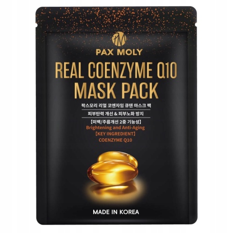 Pax Moly Maska w płachcie rewitalizująca z koenzymem Q10 25 ml