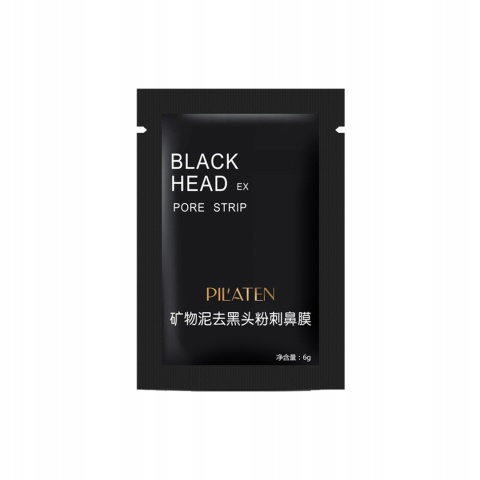 Pilaten Czarna maska do twarzy typu peel-off 6 g