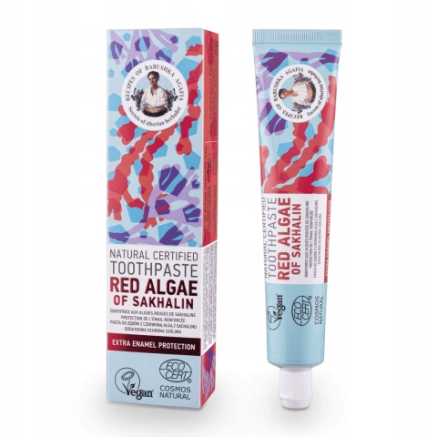 Receptury Agafii pasta do zębów z algami