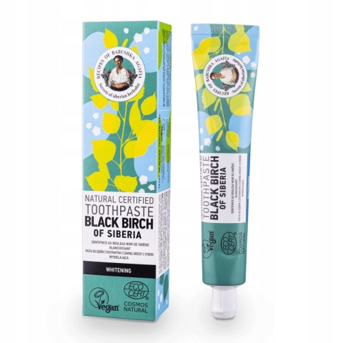 Receptury Agafii pasta do zębów z czarną brzozą