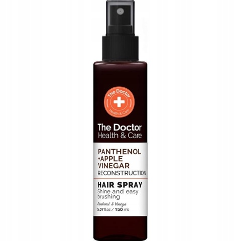 THE DOCTOR Spray do włosów Rekonstruujący Ocet Jabłkowy + Pantenol 150 ml