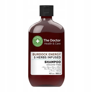 THE DOCTOR Szampon do włosów ENERGIA ŁOPIANU i 5 ZIÓŁ 355 ml