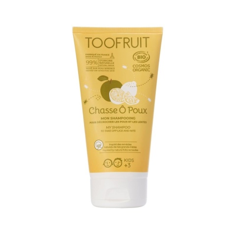 TOOFRUIT Szampon na wszy dla dzieci 150 ml etap 2