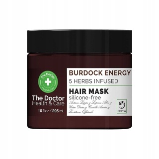 The Doctor Health&Care Maska do włosów Energia łopianu i 5 ziół 295 ml