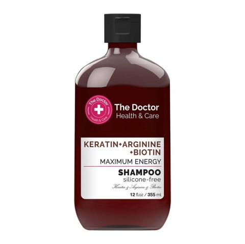 The Doctor Szampon do włosów Keratyna, biotyna i arginina 355 ml