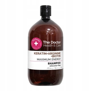 The Doctor Szampon do włosów Keratyna, biotyna i arginina 946 ml