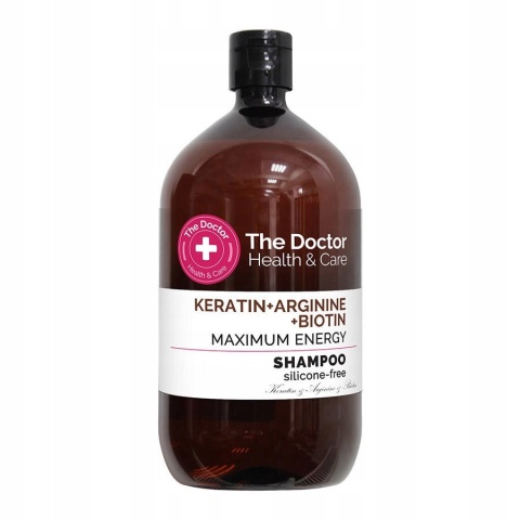 The Doctor Szampon do włosów Keratyna, biotyna i arginina 946 ml