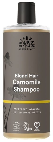 URTEKRAM Szampon do włosów blond Z RUMIANKIEM 500 ml